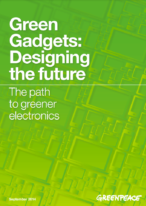 Green Gadgets: Designing the Future