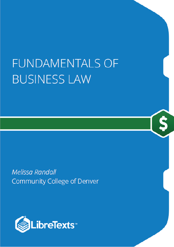 Fundamentals of Business Law (Randall et al.)