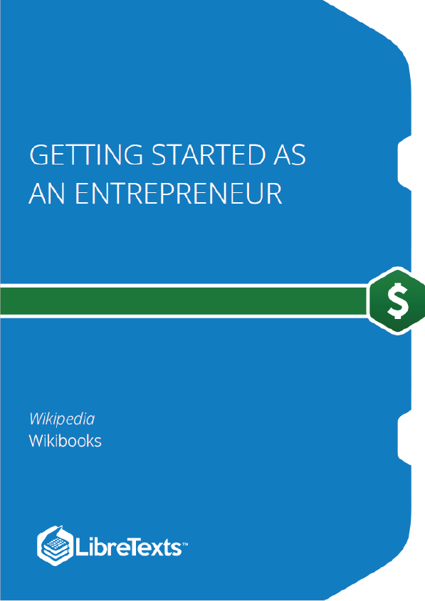 Getting Started as an Entrepreneur (Wikibook)