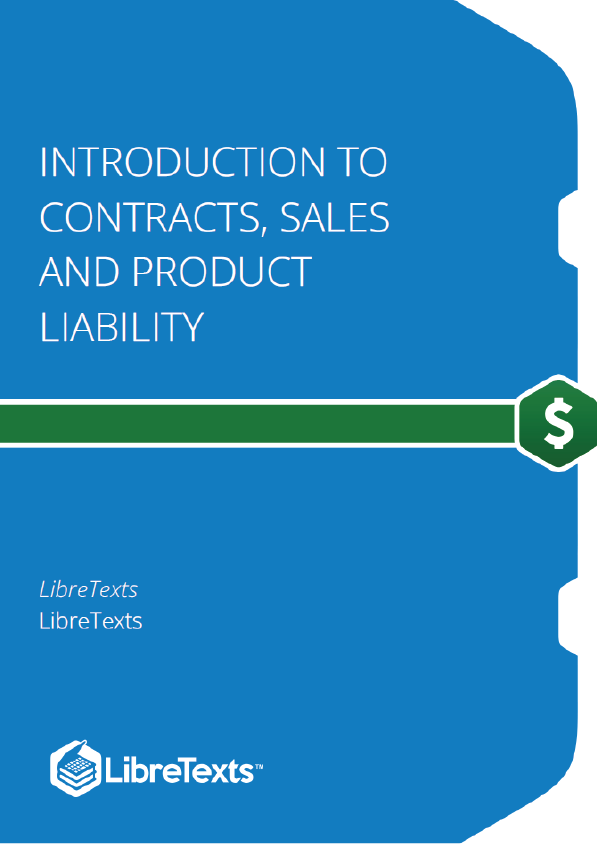 Introduction to Contracts, Sales and Product Liability