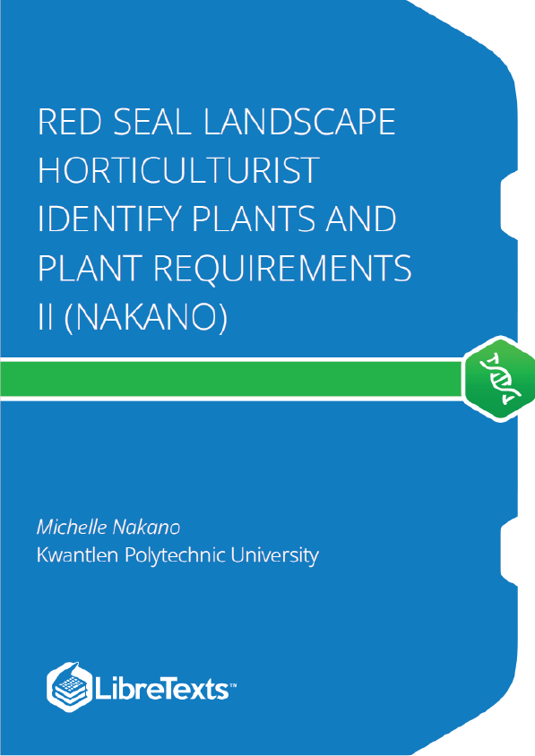 Red Seal Landscape Horticulturist Identify Plants and Plant Requirements II (Nakano)