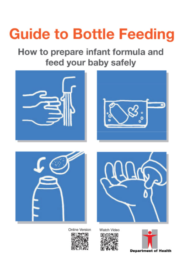 Guide to Bottle Feeding - How to prepare infant formula and feed your baby safely