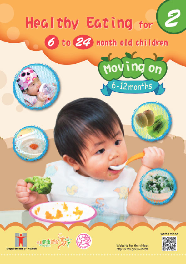 Healthy Eating for 6 to 24 month old Children (2) Moving On (6 – 12 months)