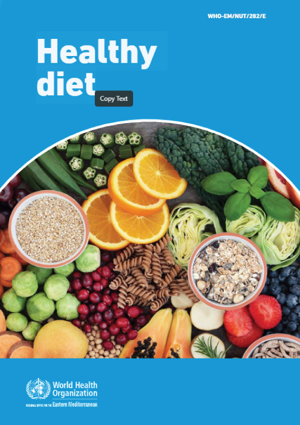 Healthy Diet - World Health Organization