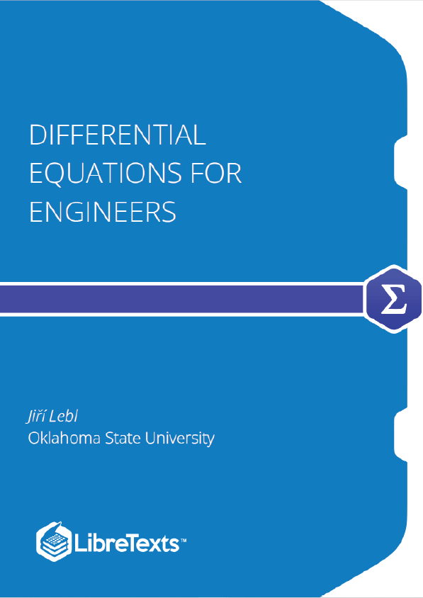 Differential Equations for Engineers (Lebl)