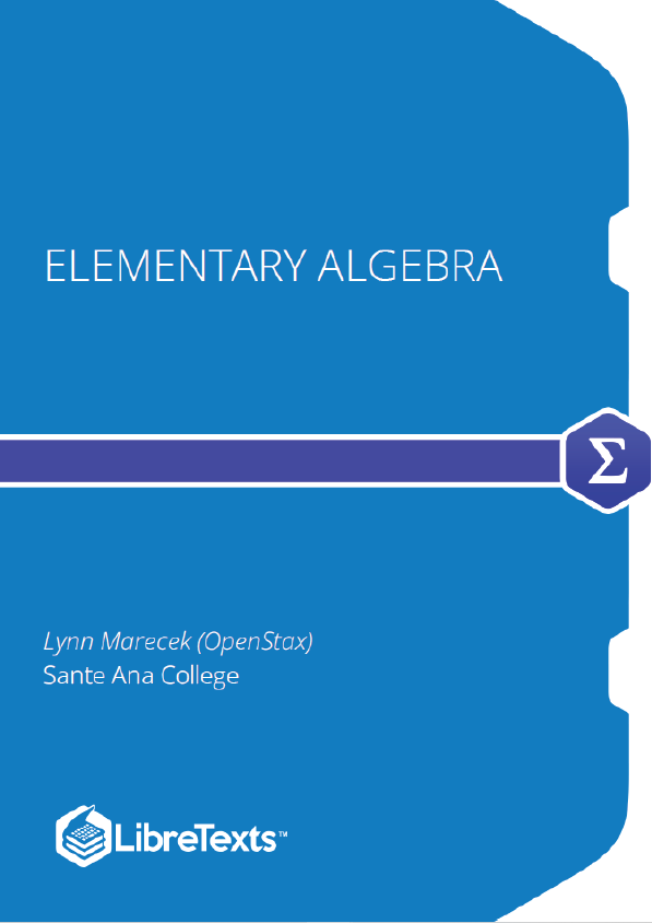 Elementary Algebra (OpenStax)