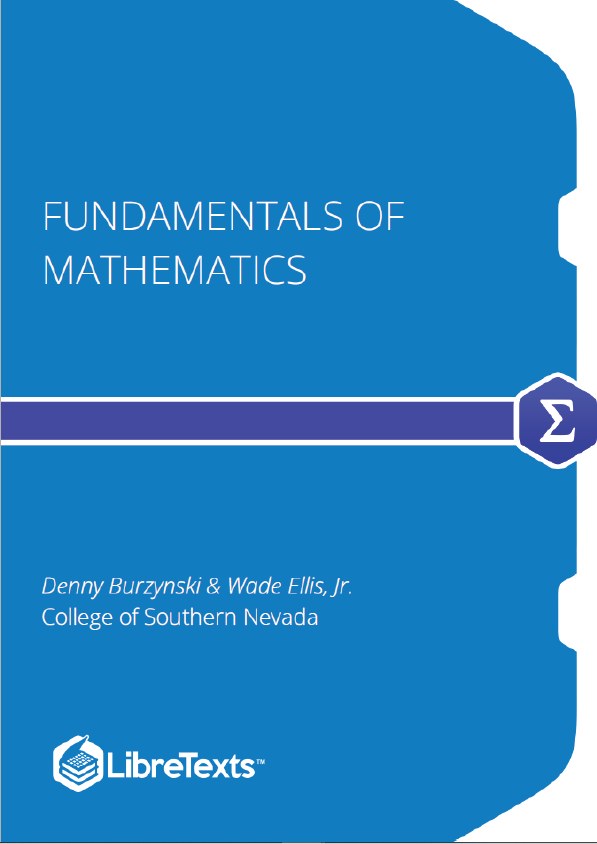 Fundamentals of Mathematics (Burzynski and Ellis)