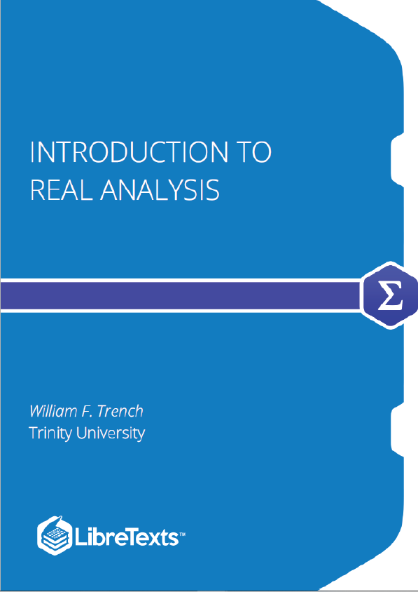 Introduction to Real Analysis (Trench)