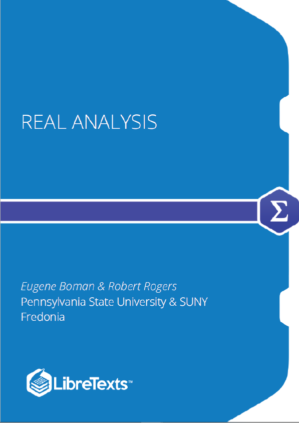 Real Analysis (Boman and Rogers)