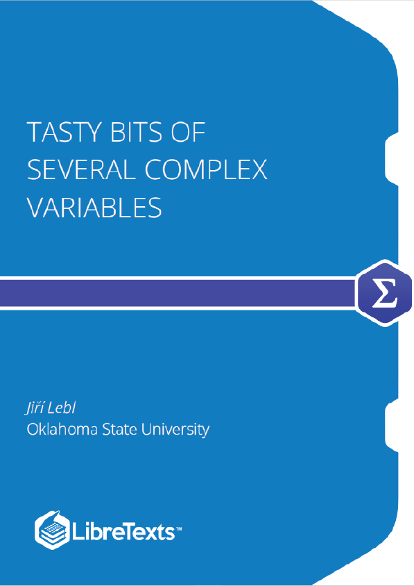 Tasty Bits of Several Complex Variables (Lebl)