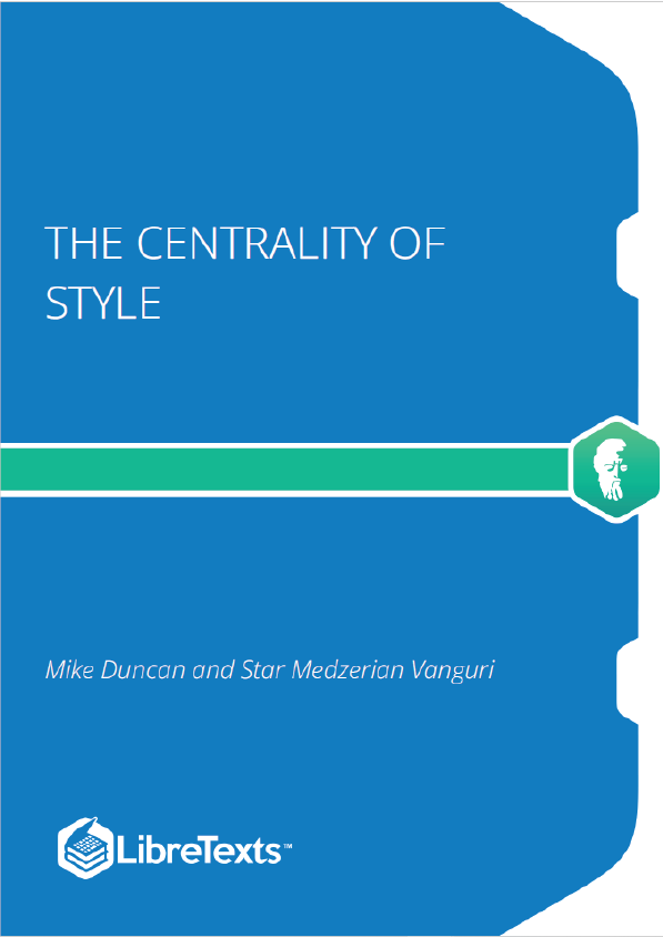 The Centrality of Style (Duncan and Vanguri)