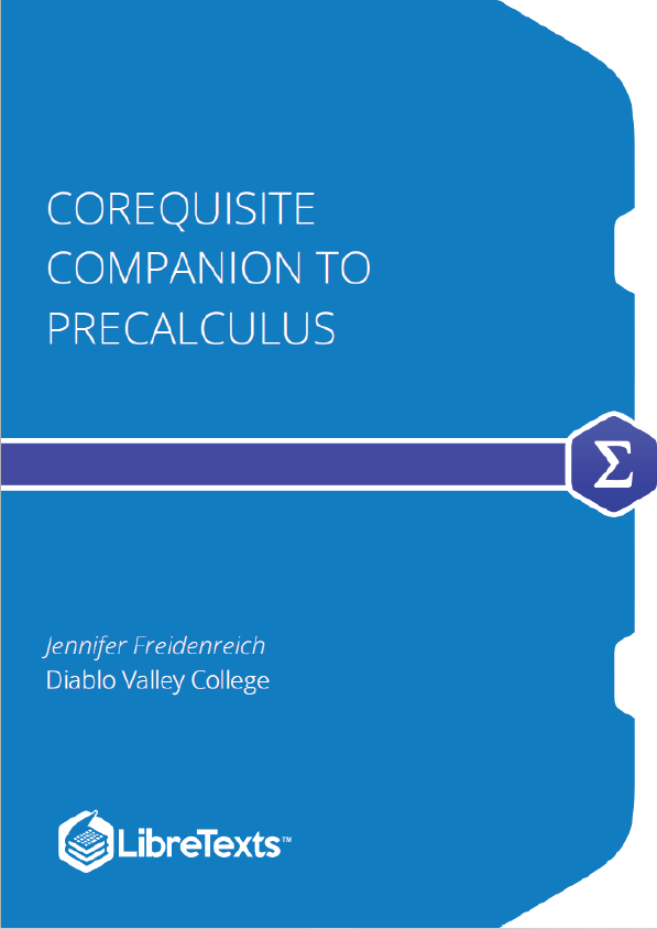 Corequisite Companion to Precalculus (Freidenreich)