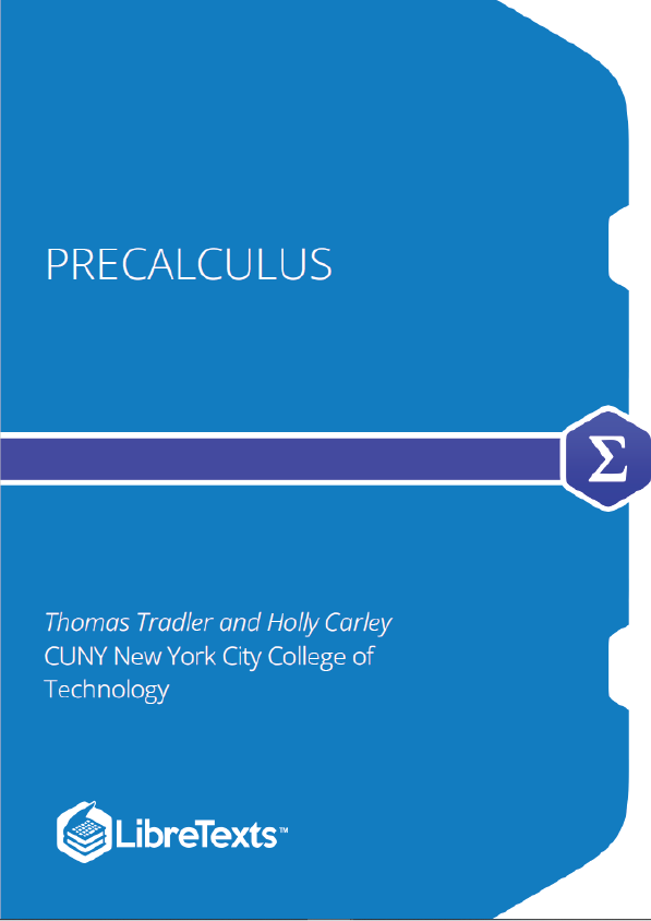 Precalculus (Tradler and Carley)