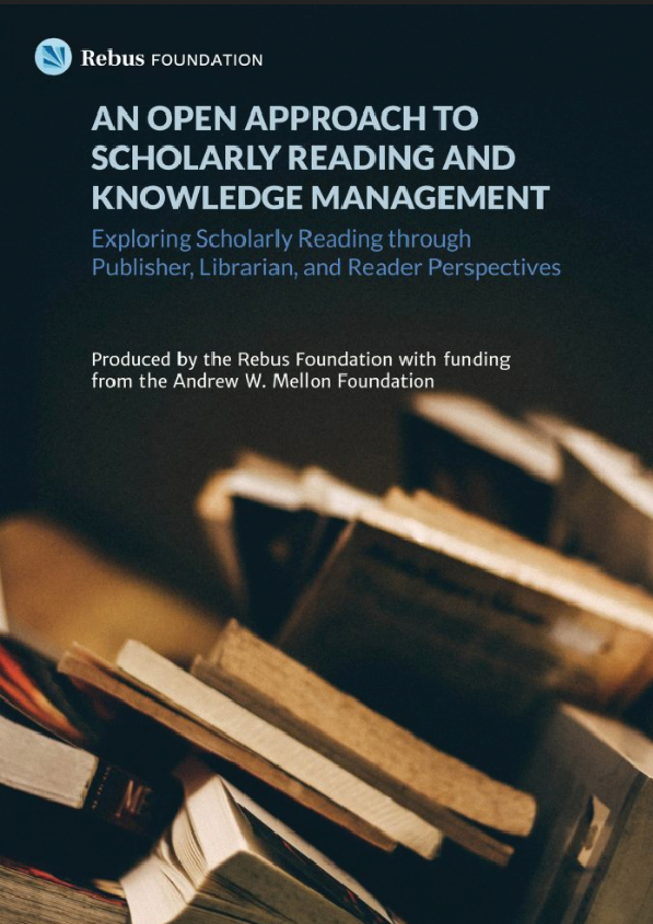 An Open Approach to Scholarly Reading and Knowledge Management