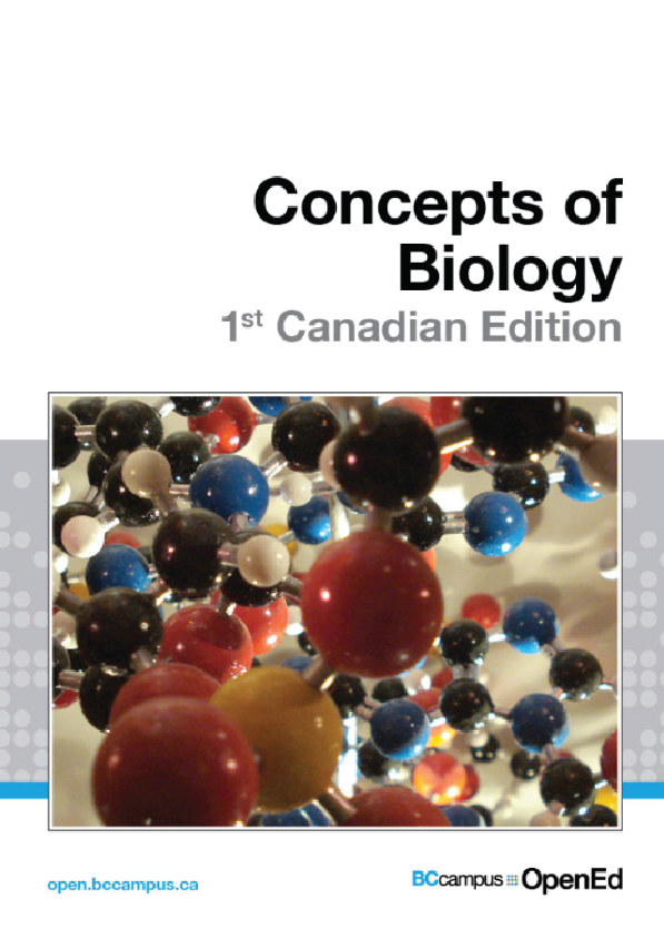 Concepts of Biology 1st Canadian Edition