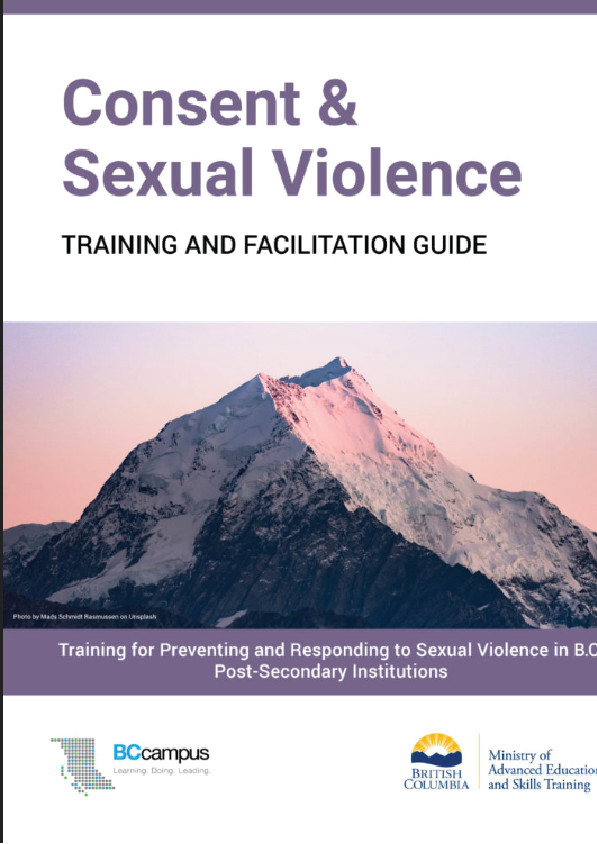 Consent & Sexual Violence Training and Facilitation Guide