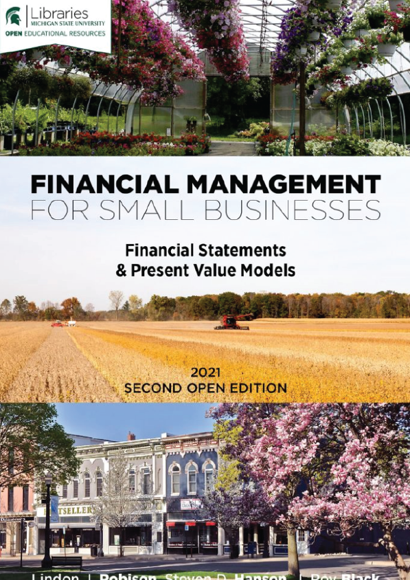 Financial Management for Small Businesses, 2nd OER Edition