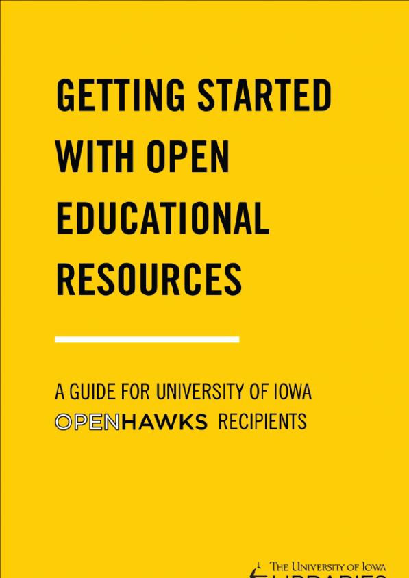 Getting Started with Open Educational Resources