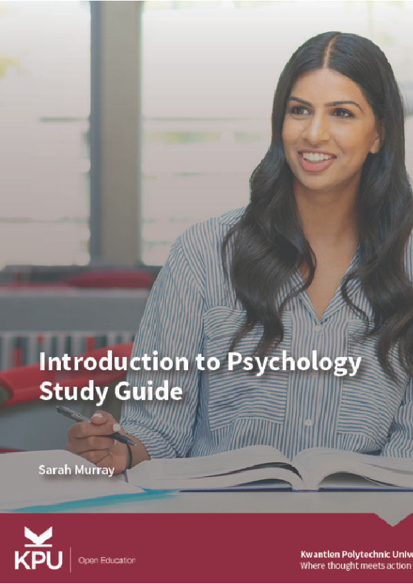 Introduction to Psychology Study Guide