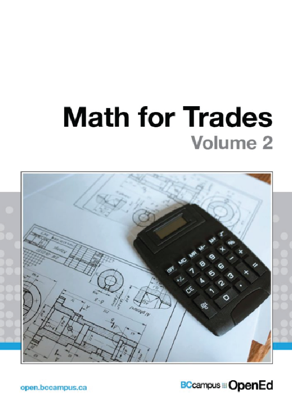 Math for Trades Volume 2