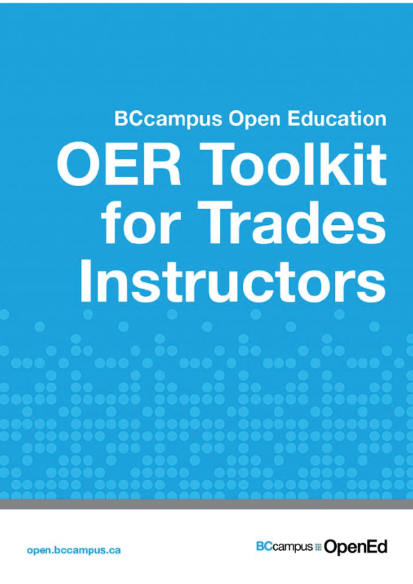 OER Toolkit for Trades Instructors