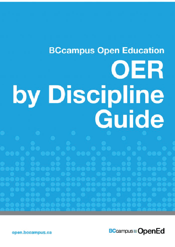 OER by Discipline Guide