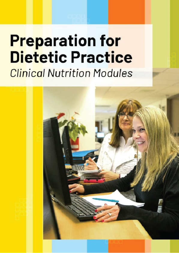 Preparation for Dietetic Practice