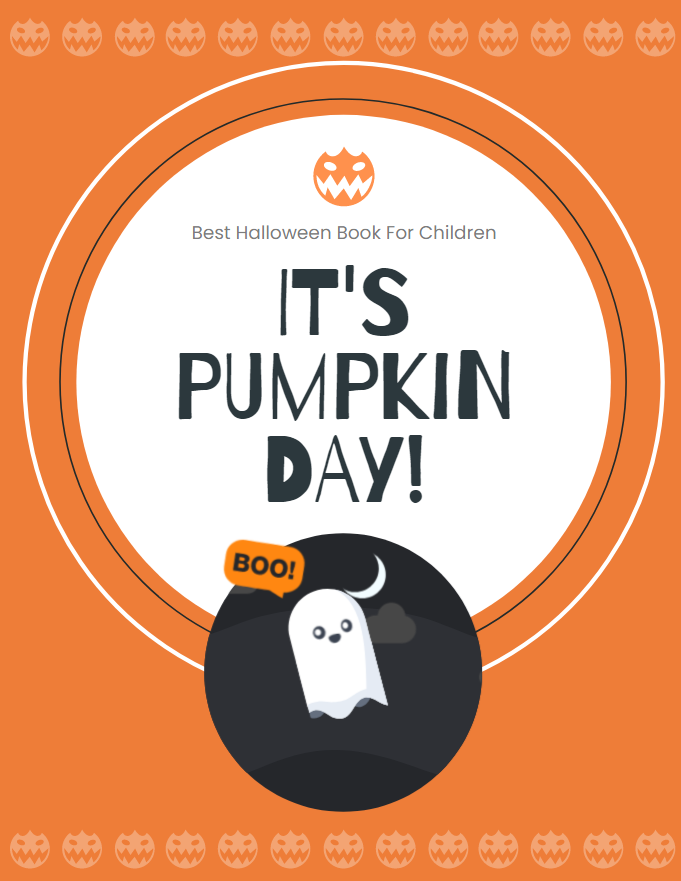 It's Pumpkin Day Halloween Book