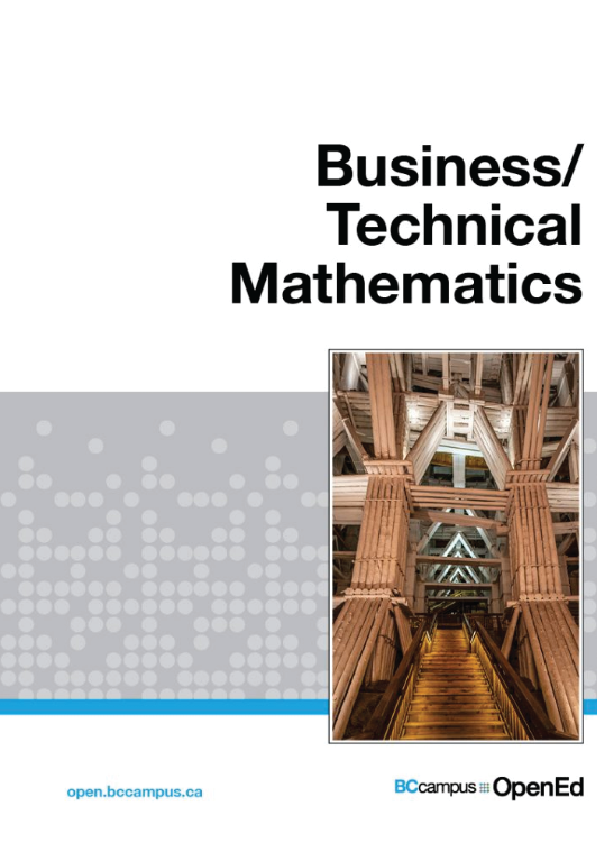 BusinessTechnical Mathematics