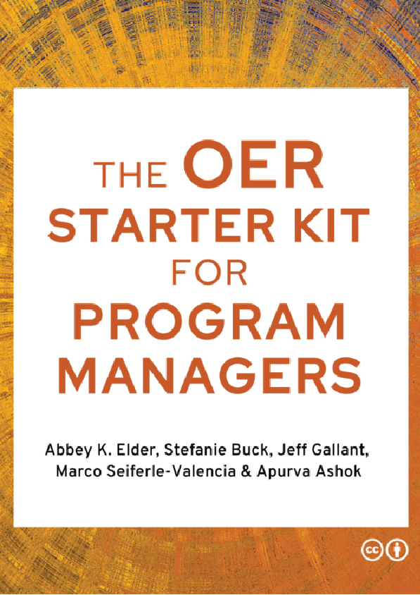 The OER Starter Kit for Program Managers