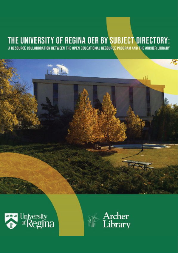 The University of Regina OER by Subject Directory